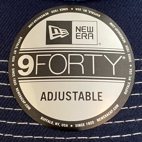 Men's New Era 9Forty Blue/Navy Blue Los Angeles Chargers NFL Adjustable straps - Picture 3 of 12